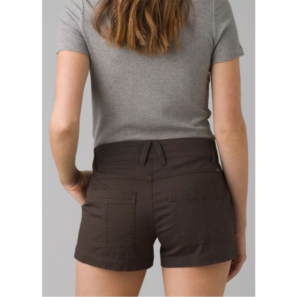 Prana Elle Brown Cargo Hiking Shorts Relaxed Fit Outdoors Size 8 / 29 $78 - Picture 2 of 10